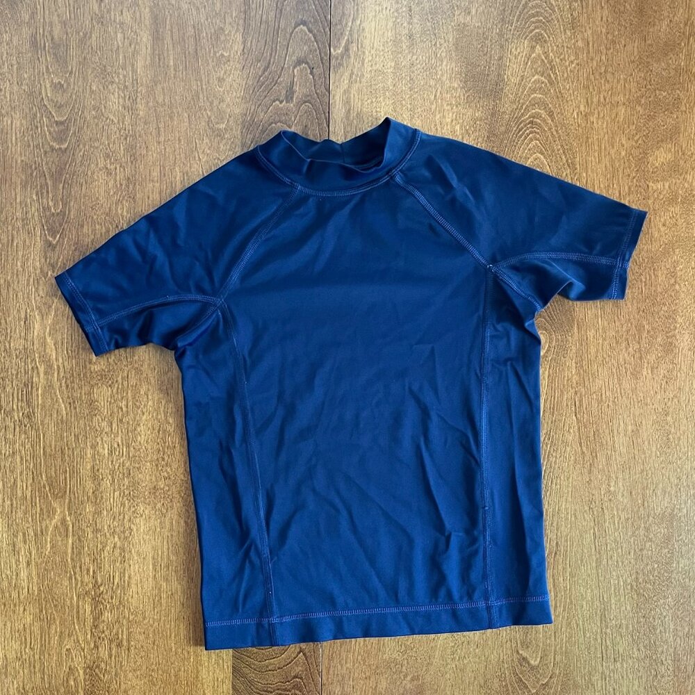 Lands' End navy blue rashguard 4